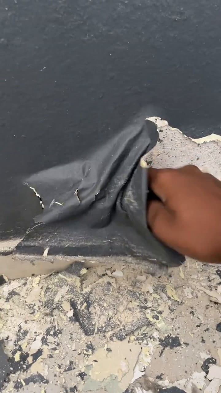 El truco para sacar las manchas de humedad