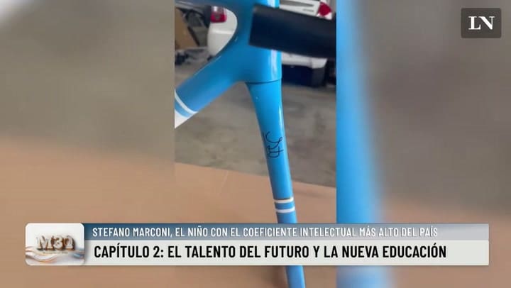 LA BICICLETA QUE LE HIZO STEFANO MARCONI A FRANCO COLAPINTO