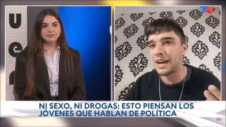 El incómodo momento entre Luciana Geuna y el youtuber Julián Serrano al aire