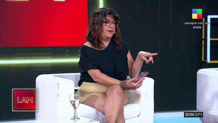 El accidente de Carmen Barbieri