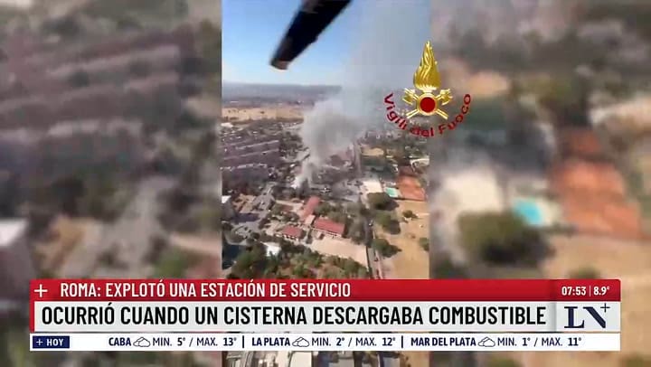 Roma explosion