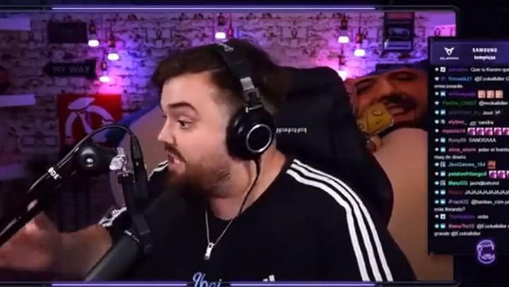 Ibai Llanos relata la divertida anécdota con Sandra, la mamá de Duki