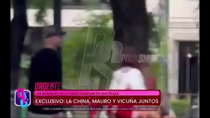 La salida familiar de Benjamín Vicuña, la China Suárez y Mauro Icardi