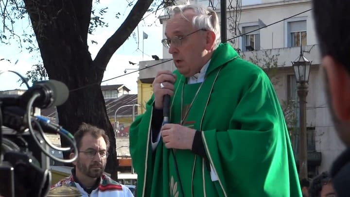 Cuando Bergoglio dio misa en Plaza Constitución para denunciar la trata de personas
