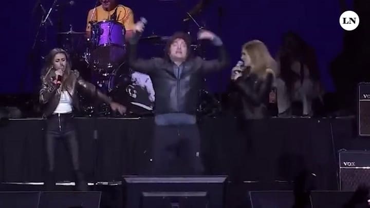 Milei en el Movistar Arena: los "celos" de Lilia Lemoine