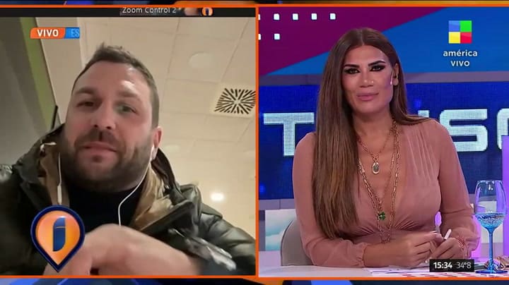 Jordi Martin persiguió a Piqué y Clara Chía con su auto y recibió un desagradable gesto