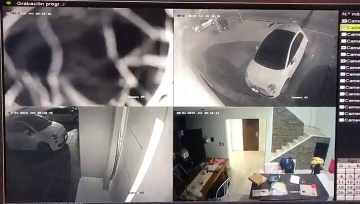 Entradera a mazazos en Gonnet - Fuente: Twitter