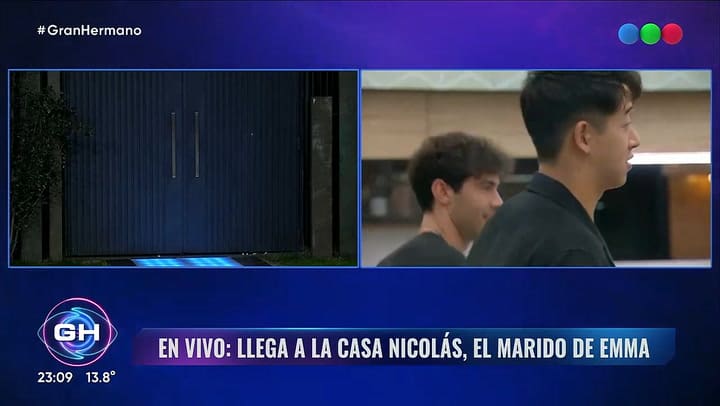 Gran Hermano: ingreso el marido de Emma