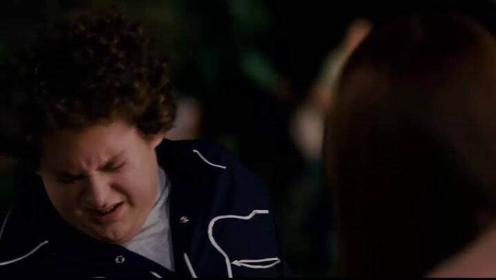 Emma Stone y Jonah Hill en Supercool