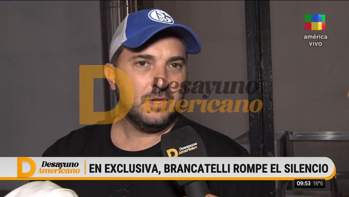 Diego Brancatelli rompió el silencio