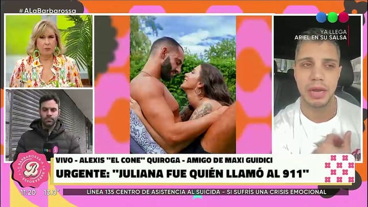 Alexis Quiroga habló sobre la salud de su amigo Maxi