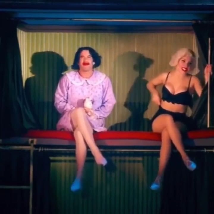 Laurita Fernández y Nicolás Cabre en Sugar - Fuente: Instagram Holasoylaurita