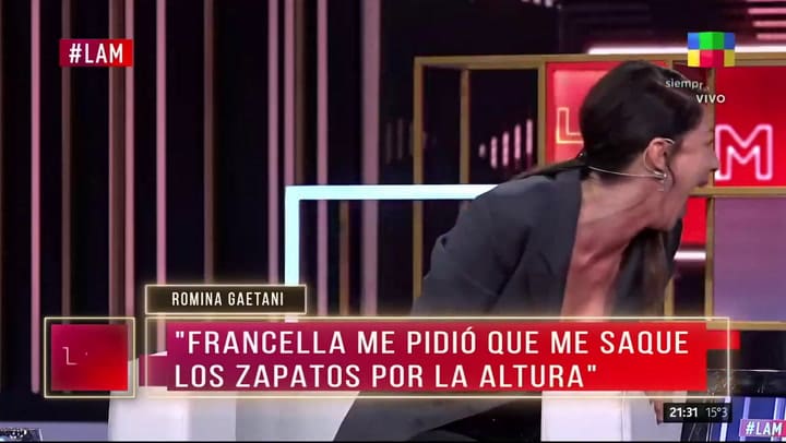 Romina Gaetani en LAM