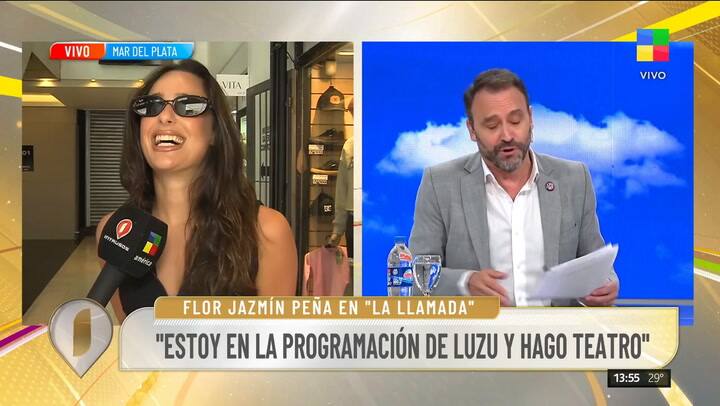 Flor Jazmín Peña volvió a referirse a la situación sobre los personajes del año de la revista Gente