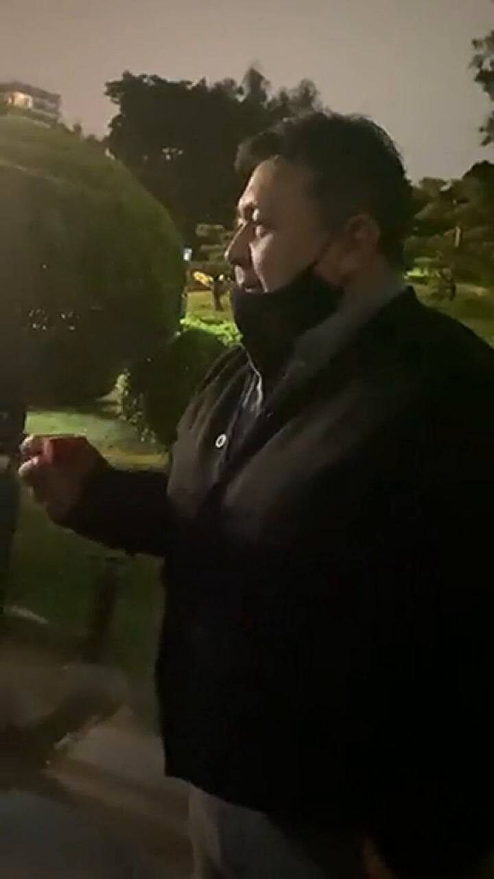 Jey Mammon y Ernestina Pais fueron testigos de la propuesta de matrimonio de un desconocido