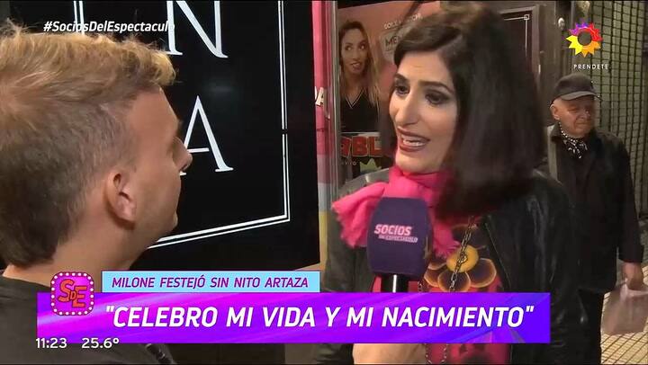 Cecilia Milone hablo tras su separacion de Artaza