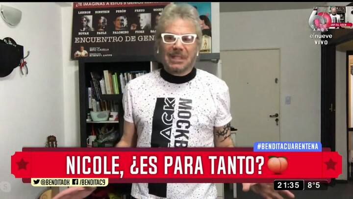 La pelea de Alejandra Maglietti en un supermercado porque le tosieron en la nuca - Fuente: Bendita