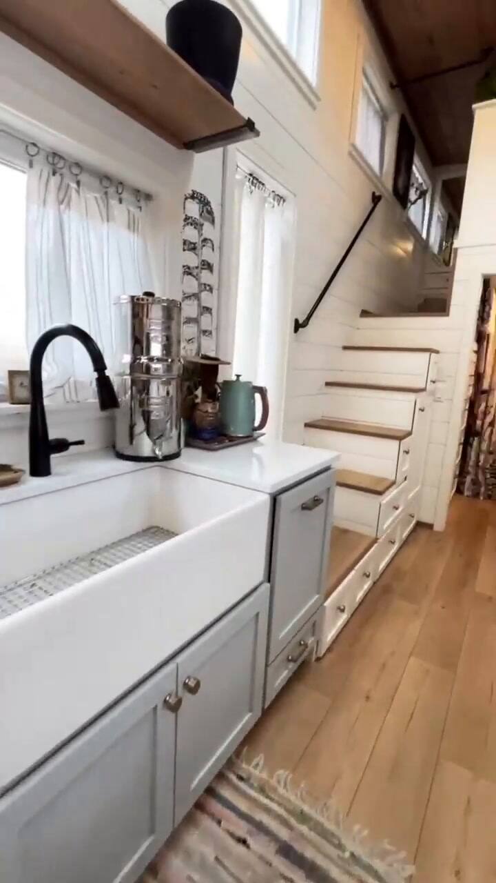 La minicasa sobre ruedas con exquisitos detalles de lujo y confort