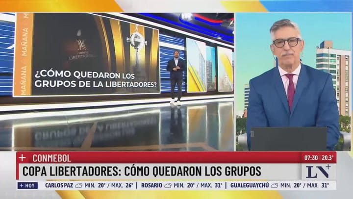 Como quedaron los grupos de la Copa Libertadores: contra quienes juegan los argentinos