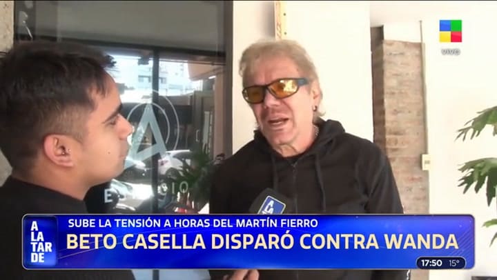 Beto Casella fulminó a Wanda Nara por la nominación a los Martín Fierro