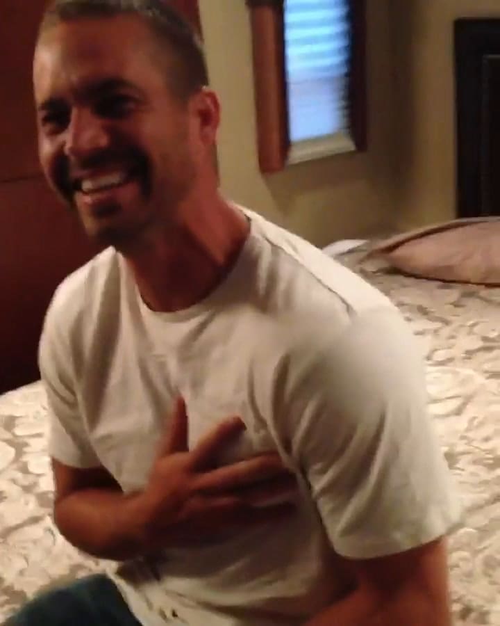 El video inédito de un cumpleaños de Paul Walker - Fuente: Instagram