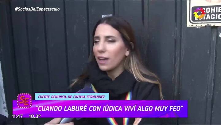 Cinthia Fernández apuntó contra Mariano Iúdica