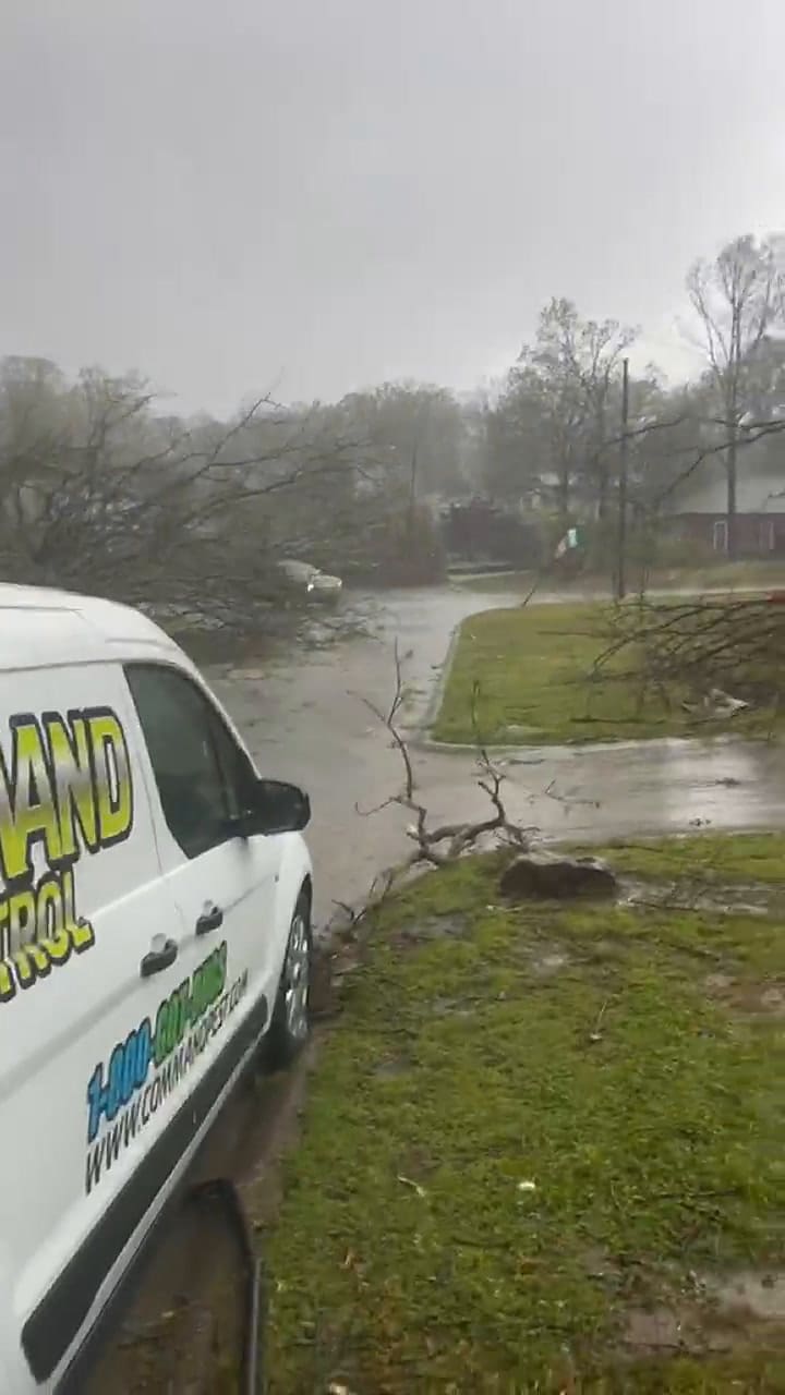 Un trabajador compartió la devastación tras el tornado en Little Rock