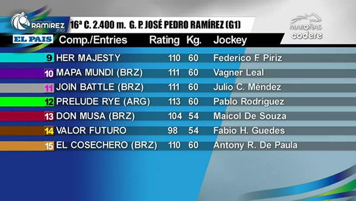 Una historia de múltiples cambios llevó al caballo argentino Roundofapplause hasta su triunfo