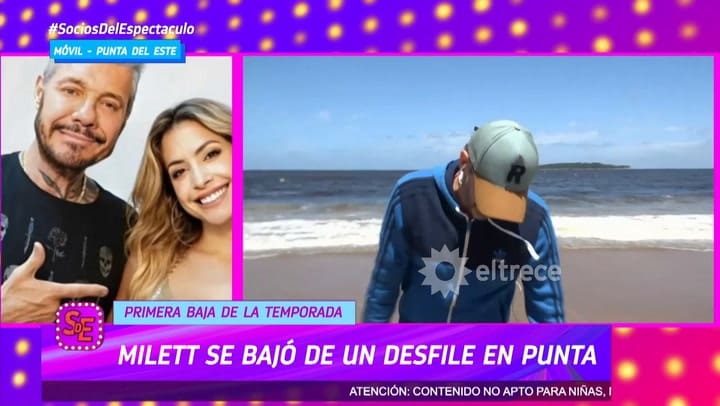 El escándalo que protagoniza Milett Figueroa, la novia de Marcelo Tinelli, en Punta del Este