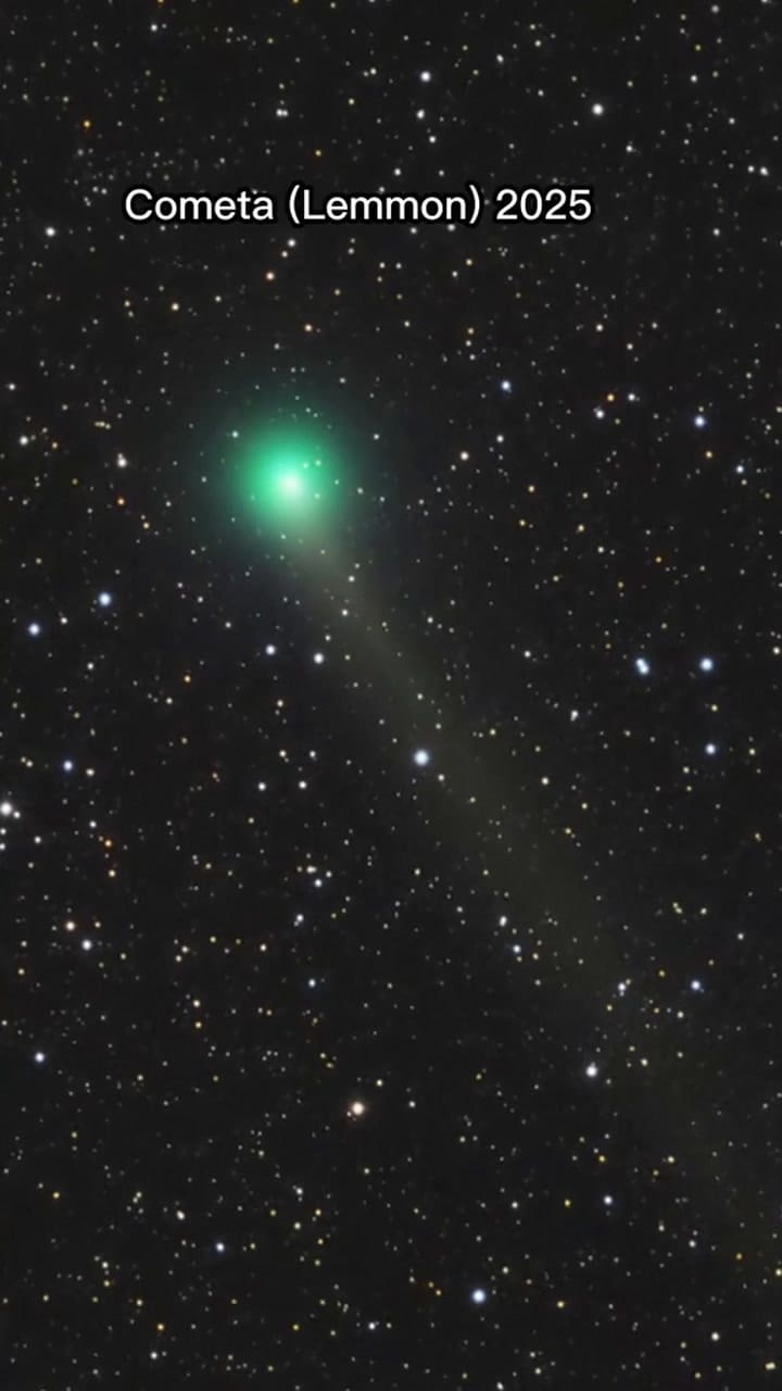 En pleno Halloween podrá verse el cometa Lemmon