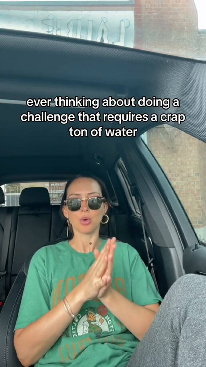 La mujer habló sobre las consecuencias del reto que realizó