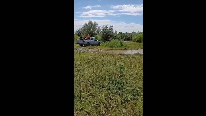 Cutral Co, acá encontraron al ruso 'enviado de Dios' y su hijo de 8 años'