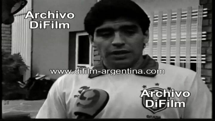 Moltoni, Maradona y la nota del millón de dólares - Fuente: Youtube