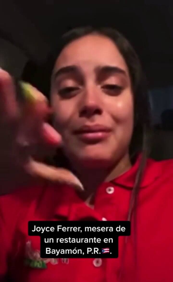 Mesera explota tras no haber recibido propina en Puerto Rico