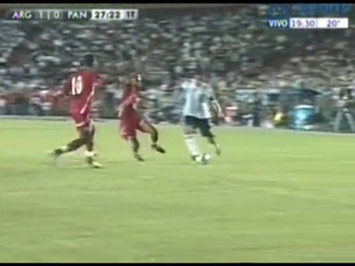 Los goles del amistoso entre Argentina y Panamá