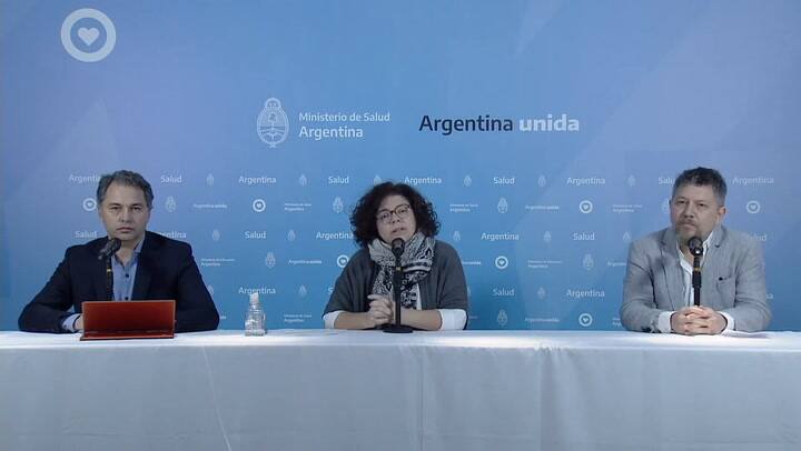 Reporte diario desde el Ministerio de Salud del 5/4/2020 - Fuente: Casa Rosada