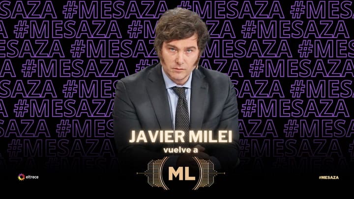 Javier Milei volverá al programa de Mirtha Legrand