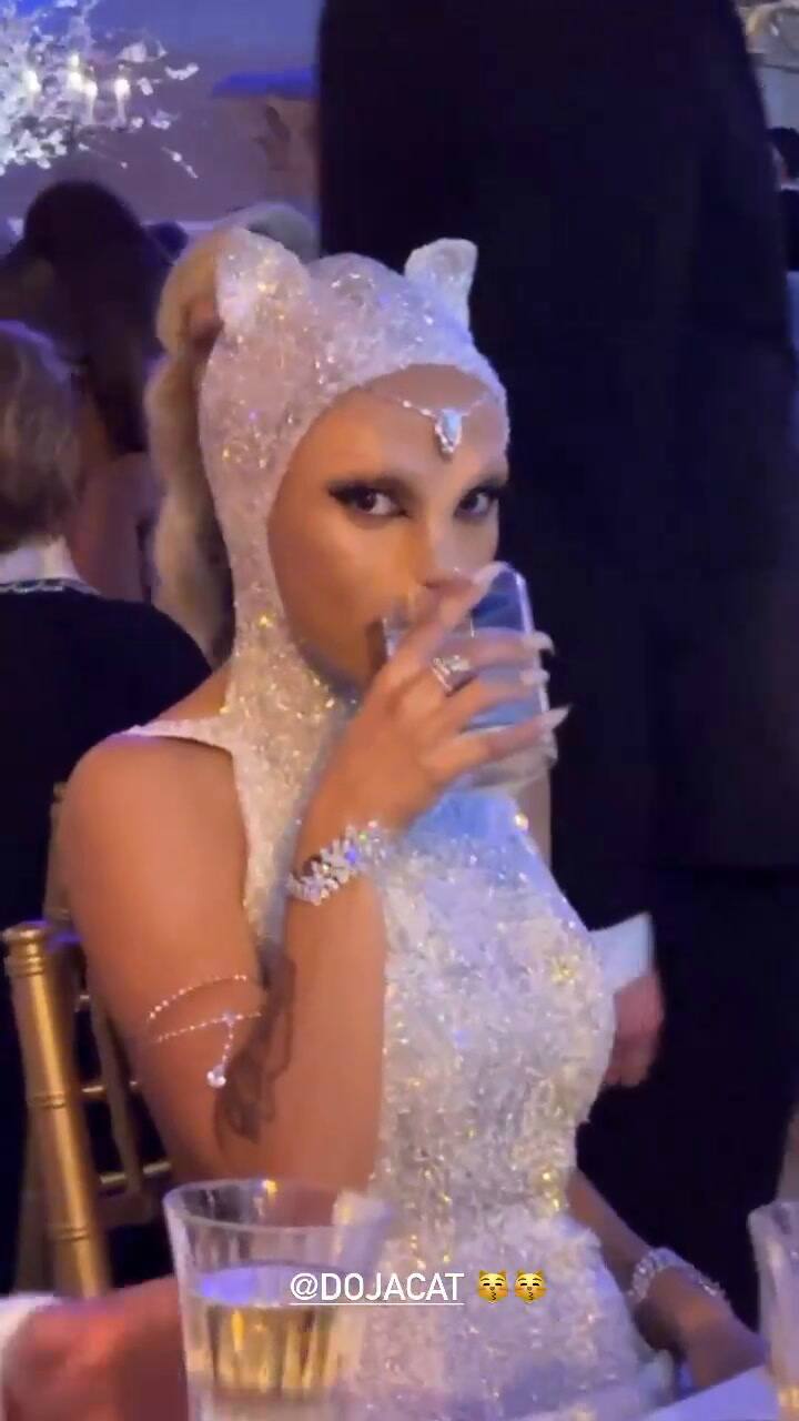 Doja Cat en la cena de la MET Gala 2023