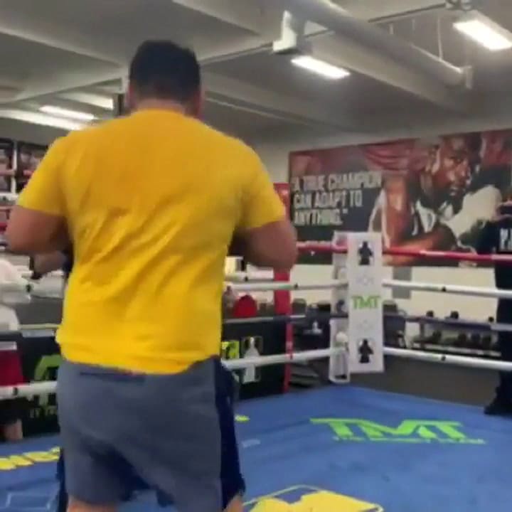 La puesta a punto del Chino Maidana - Fuente: Instagram