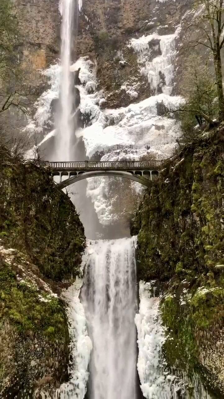 Los paisajes nevados cubren regiones del noreste y noroeste de Estados Unidos