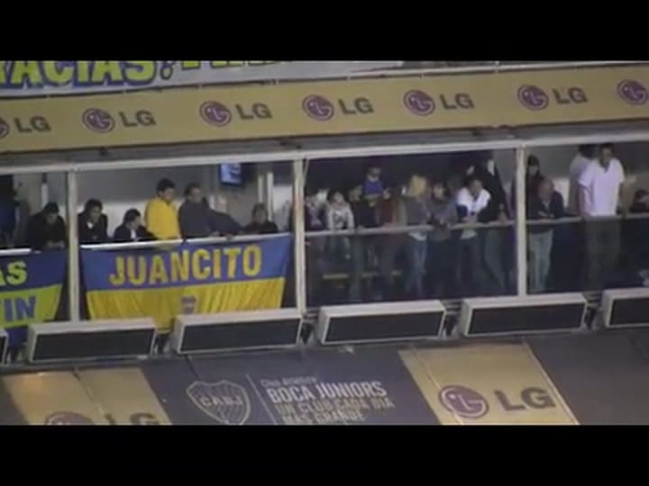 Los hinchas se despiden de Palermo