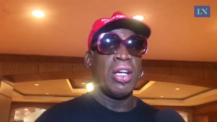 Dennis Rodman lloró de emoción por la cumbre entre Trump y Kim Jong-un - Fuente: Reuters
