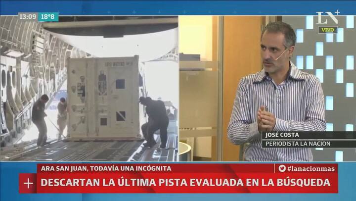 Descartan la última pista evaluada en la búsqueda del ARA San Juan