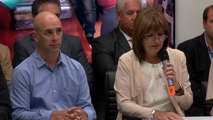 La ministra Bullrich destacó que 'no hubo filtraciones' en la investigación de las narcovalijas rusa