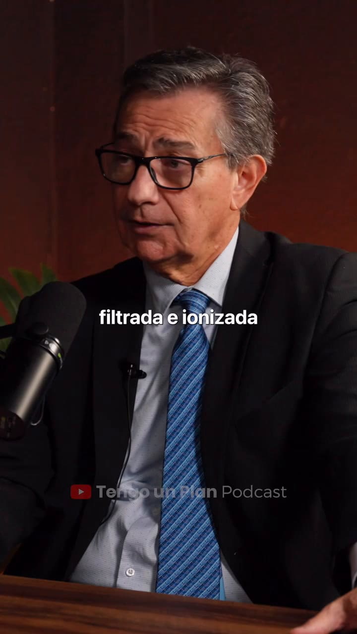 “El agua tiene que ser filtrada”, aseguró el especialista