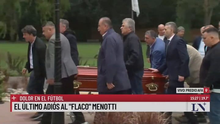 Dolor En El Fútbol El úLtimo Adiós Al Flaco Menotti
