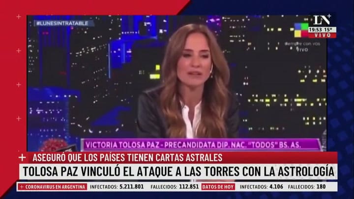 El insólito momento 'astrológico' en el pase de Feinmann y Viale