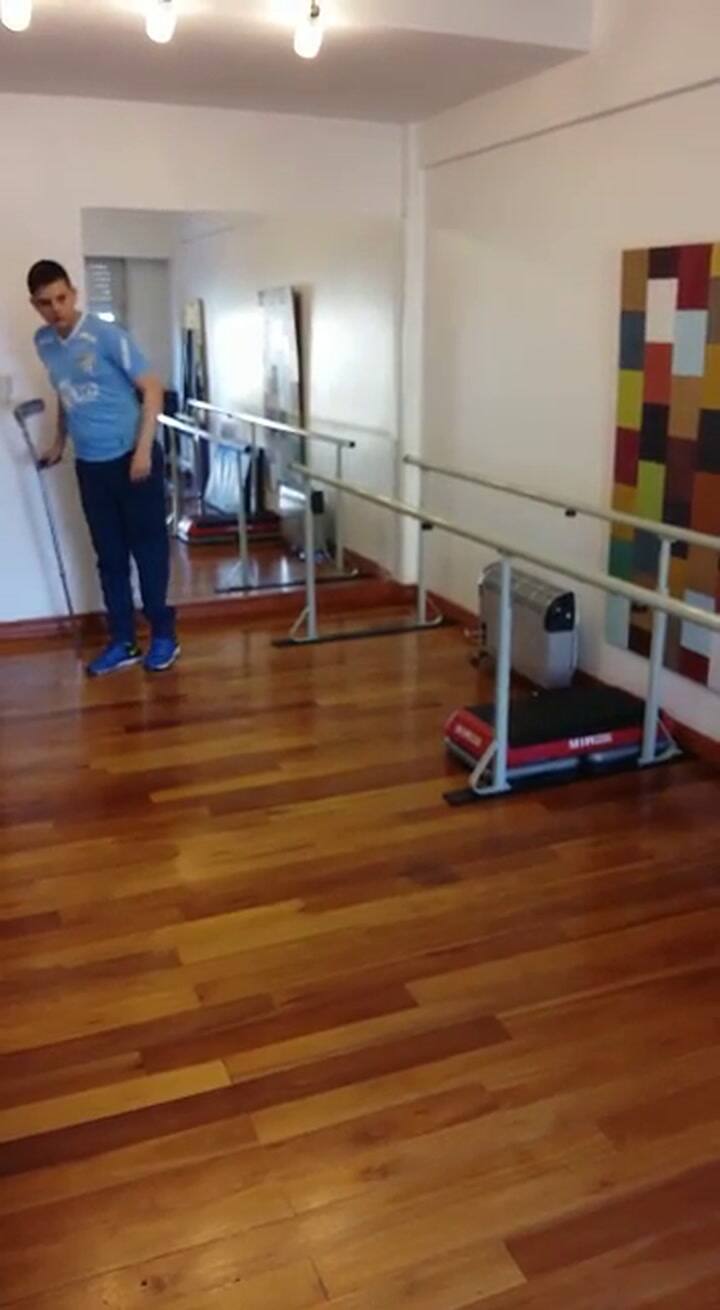 Los primeros pasos de Benjamín