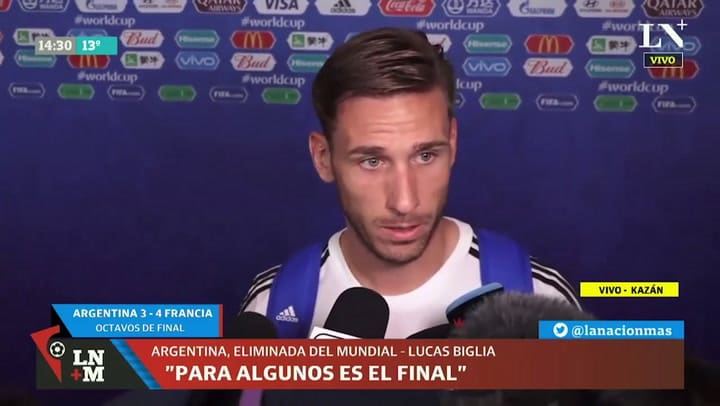 Lucas Biglia también renunció a la selección