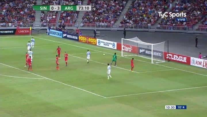 Paredes definió con mucha clase para ampliar a 4-0